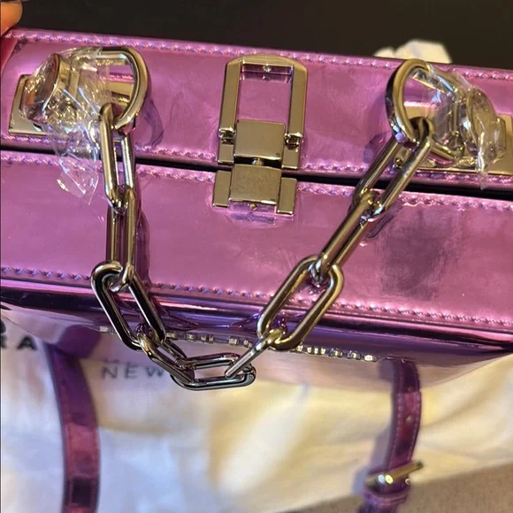LIKE NEW Brandon Blackwood Purple Women's mini Bag - Picture 5 of 7
